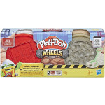 Play-Doh Wheels - Vasetti di Pasta Modellabile da Costruzione, Modelli Assortiti