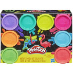 Play-Doh 8 Barattoli Neon