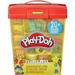 Play-Doh Secchiello Deluxe Playset con 8 vasetti 