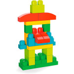 Mega Bloks Pacco Eco con 100 Pezzi da Costruzione, Stimola la creatività, Giocattolo per Bambini 1+ Anni, GFG21