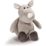 Nashorn, Peluche, 20 cm, Colore: Grigio