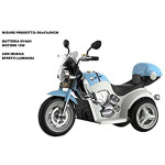 ODG Moto elettrica Piaggio Grillo 6V - Celeste