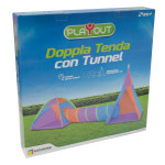 GGI190156 DOPPIA TENDA CON TUNNEL