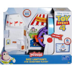 Toy Story - Minis Disney Pixar Buzz Lightyear Star Adventurer, Playset Astronave 2-in-1 Trasformabile, per Bambini da 3+ Anni, GCY87