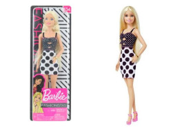 FBR37 Barbie Fashionistas Bambola con Vestito a Pois