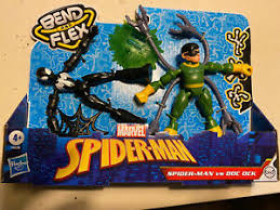 SPIDERMAN BEND AND FLEX FIGURES 