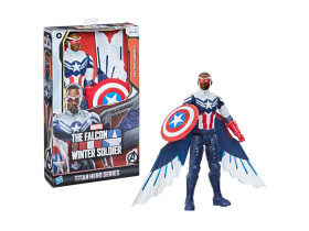 Marvel Falcon E The Winter Soldier Captain America Titan Figura 30cm Hasbro