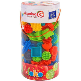 Globo Costruzioni Bloko Barattolo 100pz