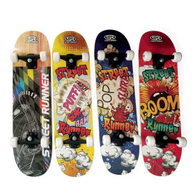 GGI210006 Skateboard 80cm in legno 4 modelli