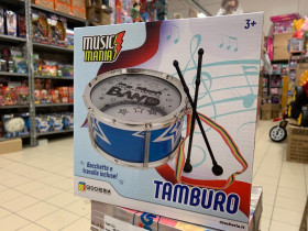 MUSIC MANIA TAMBURO CON TRACOLLA