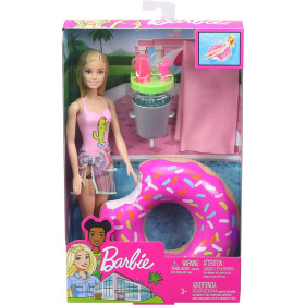 Barbie Bionda Festa in Piscina