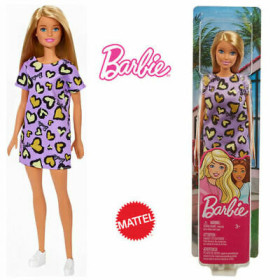 DTF41 Barbie abito lilla