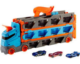 HOTWHEELS CAMION 2 IN 1 TRANSPORTER