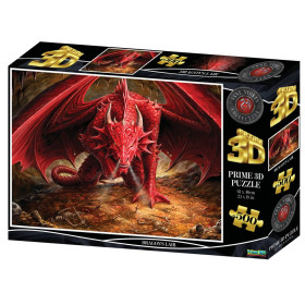 ANNE STOKES: Dragon's lair 500 pz 3D PUZZLE