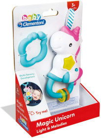 Baby Clementoni - 17333 - Sonaglino Unicorno Interattivo 