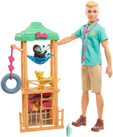 Barbie- Carriere Playset ​Ken Veterinario