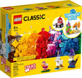 11013 lego Mattoncini trasparenti creativi