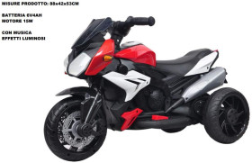 Moto Elettrica Sport Rosso ODG 865 6V 4AH