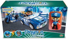 Giochi Preziosi Pinypon Action 2 Veicoli Polizia con Personaggio e Accessori