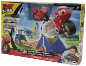 Giochi Preziosi- Ricky Zoom Playset Super Stunt, RCY08000