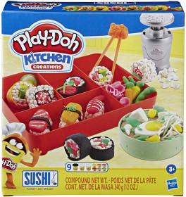 Play-Doh Sushi Playset con 9 vasetti