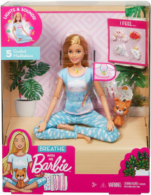 GMJ72 Barbie meditation doll playset