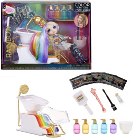 567448E7C Rainbow High Salon Playset