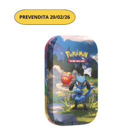 Pokemon Mini Tin Ascesa Eroica Riolu (IT) 