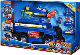 PAW Patrol Mega Camion Della Polizia 5 In 1 di Chase