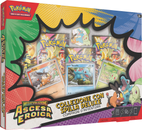 Pokemon Collezione con spilla Deluxe Compagni d'avventura