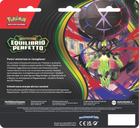 Pokemon Blister 3 Bustine Equilibrio Perfetto (IT)