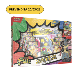 Pokémon Collezione con Poster Premium di Mega Lucario-ex