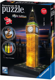 Big Ben Puzzle 3D Edizione Speciale Notte