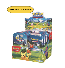 Pokemon Dipslay 10 Mini Tin Ascesa Eroica Sigillato (IT)