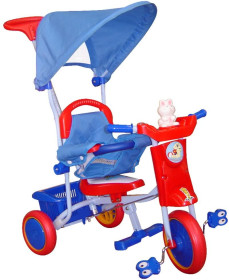 Triciclo Bubu, Rosso/Blu