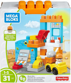 Mega Bloks Amico Blocco Muratore Playset, FFG33